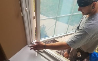 Broken Window Pane |Remove the Old Window Glazing